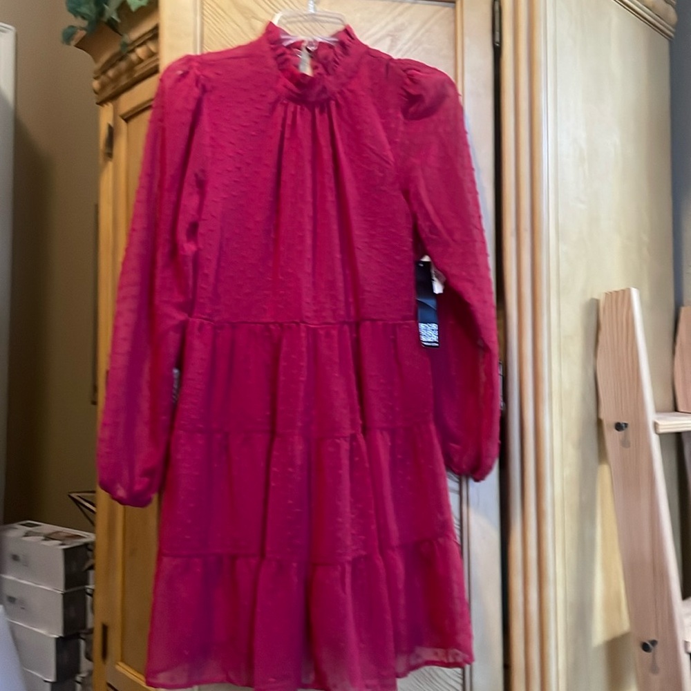 Trixxi red dress size medium